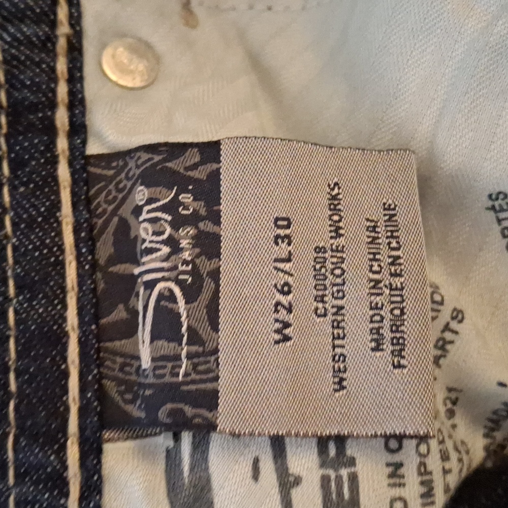 EUC Silver Suki Low Rise Jeans - Picture 4 of 13